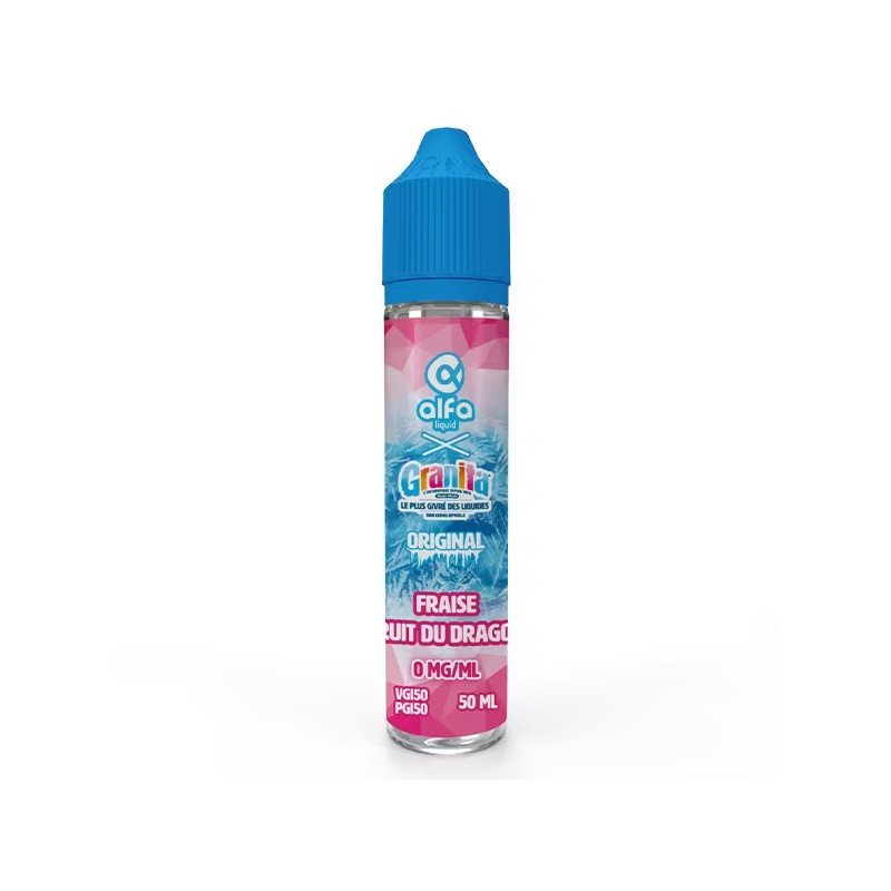 FRAISE FRUIT DU DRAGON SOFT X 50ML - GRANITA - ALFALIQUID