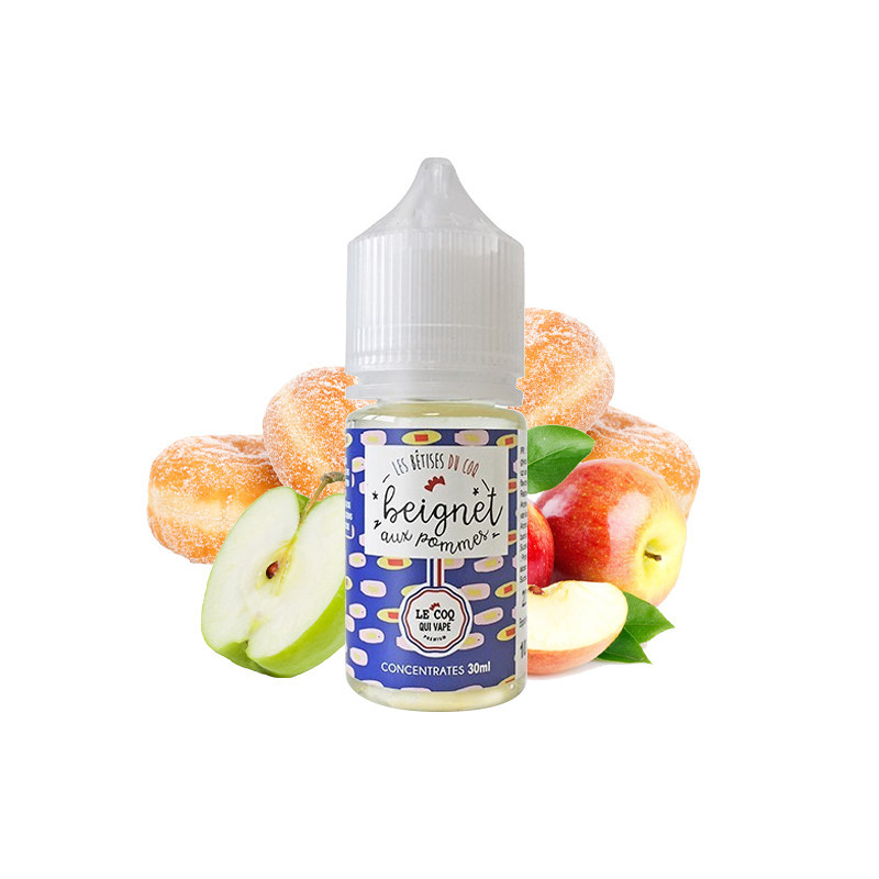 CONCENTRE BEIGNET AUX POMMES 30ML - LES BETISES DU COQ