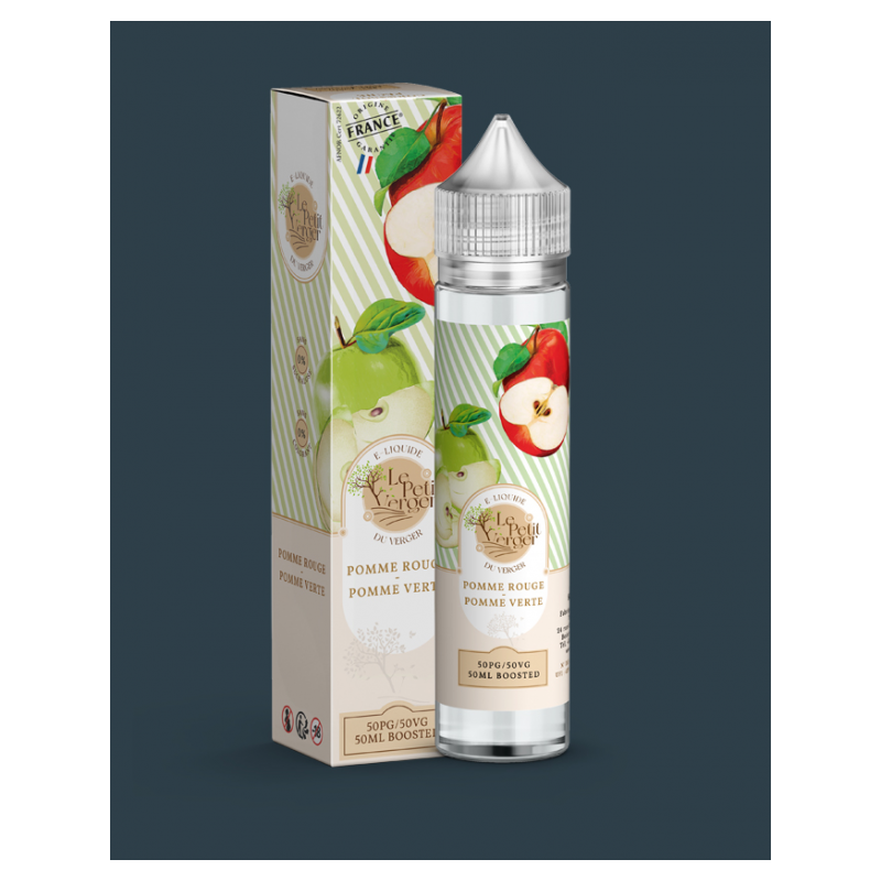 POMME ROUGE POMME VERTE 50ML - LE  PETIT VERGER - SAVOUREA