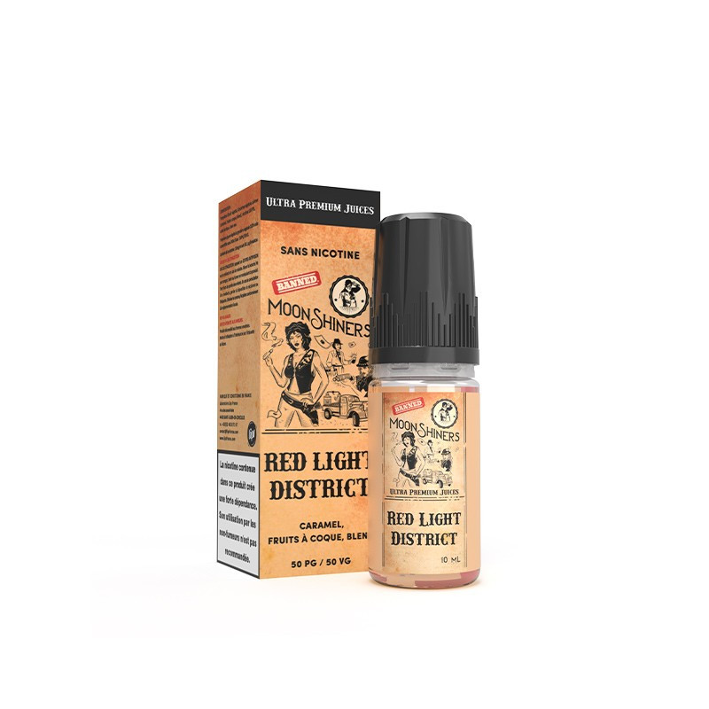 RED LIGHT DISTRICT 10ML - MOONSHINERS - LE FRENCH LIQUIDE