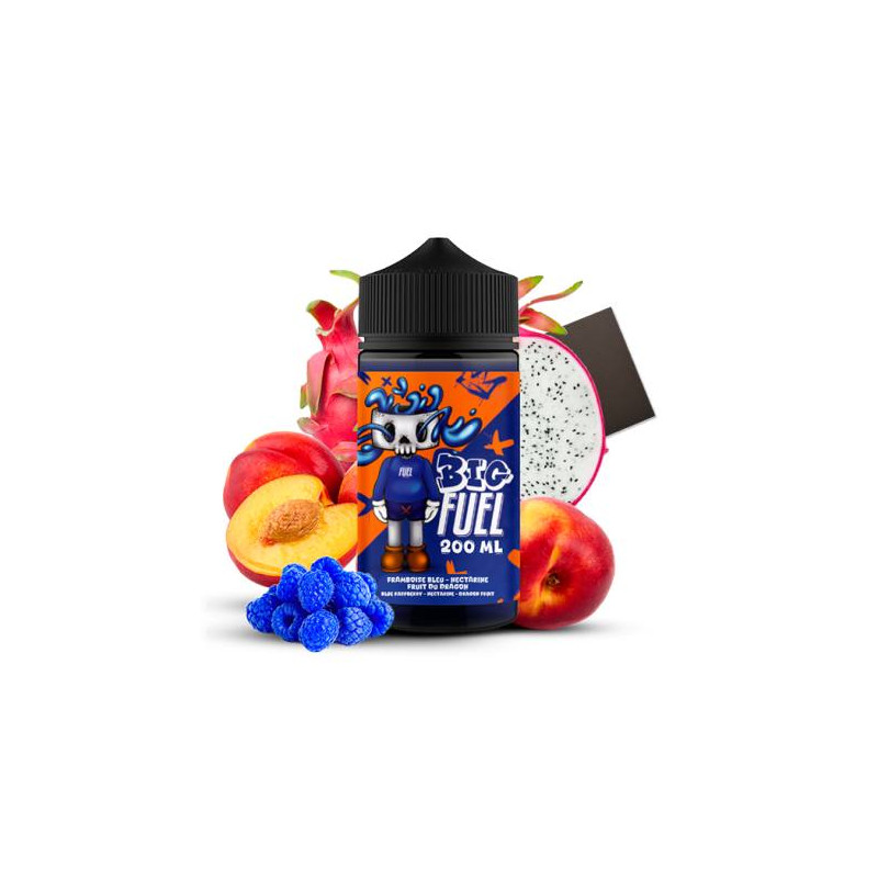 FRAMBOISE BLEU NECTARINE FRUIT DU RAGON 200ML - BIG MIX - MAISON FUEL
