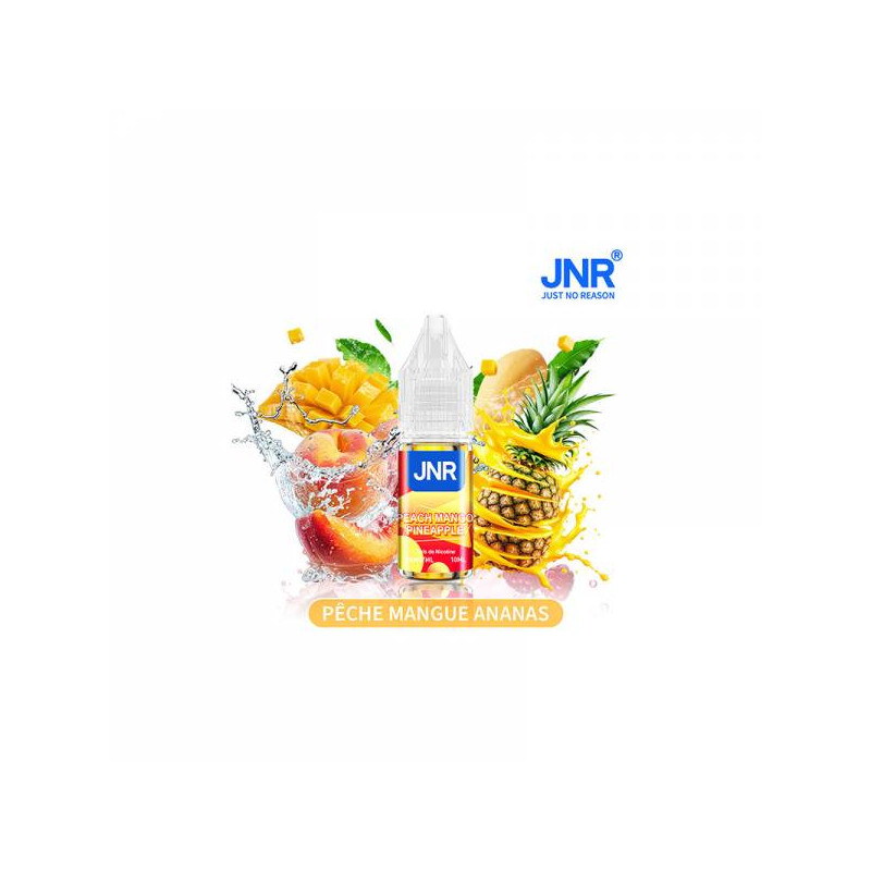PEACH MANGO PINEAPPLE 10ML 20MG NIC SALT - JNR