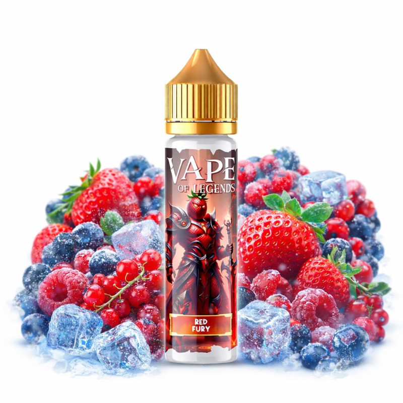 RED FURY 50ML - VAPE OF LEGENDS