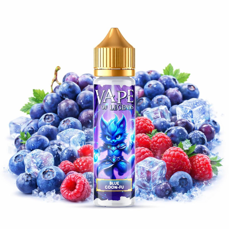 BLUE COON-FU 50ML - VAPE OF LEGENDS
