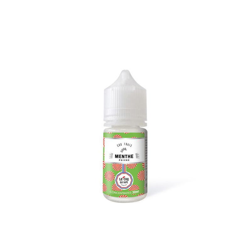 CONCENTRE MENTHE POIVREE 30ML - LE COQ FRAIS - LE COQ QUI VAPE