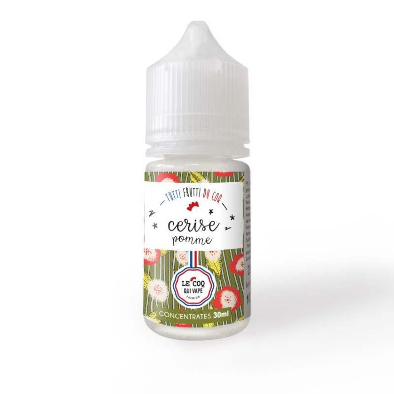 CONCENTRE POMME CERISE 30ML - LES BETISES DU COQ - LE COQ QUI VAPE