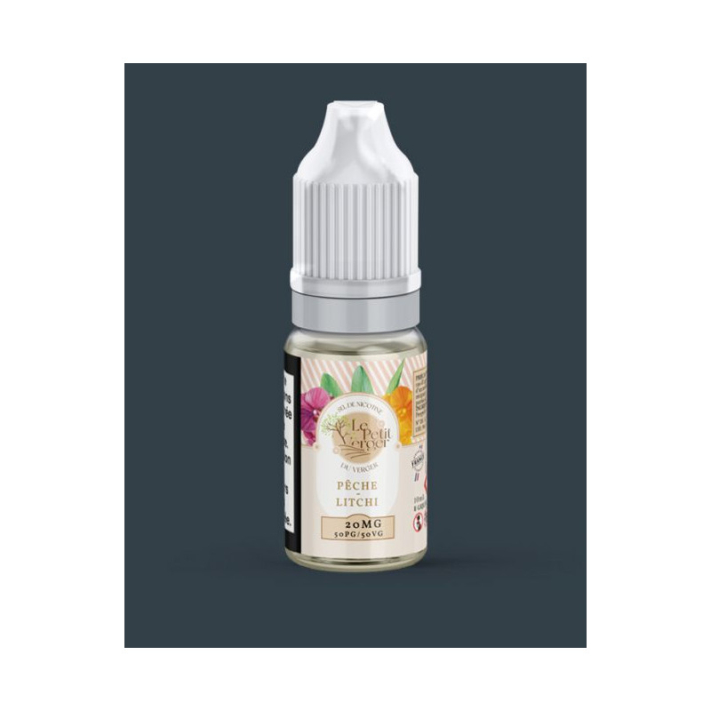 PECHE LITCHI SALT 10ML 20MG - LE PETIT VERGER - SAVOUREA