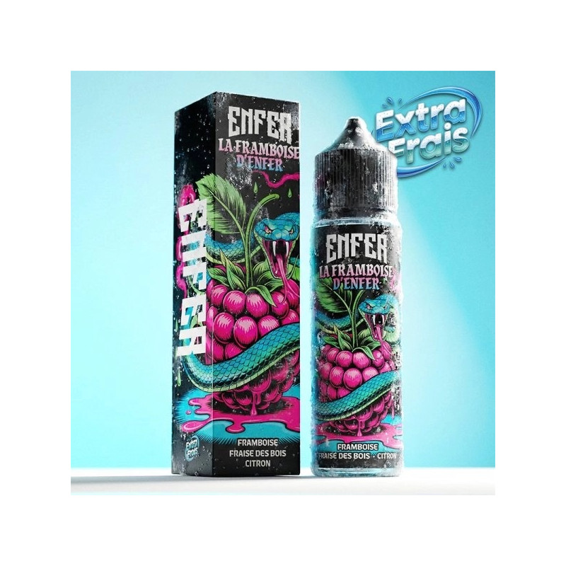 LA FRAMBOISE 50ML - LES FRUITS D'ENFER - ENFER
