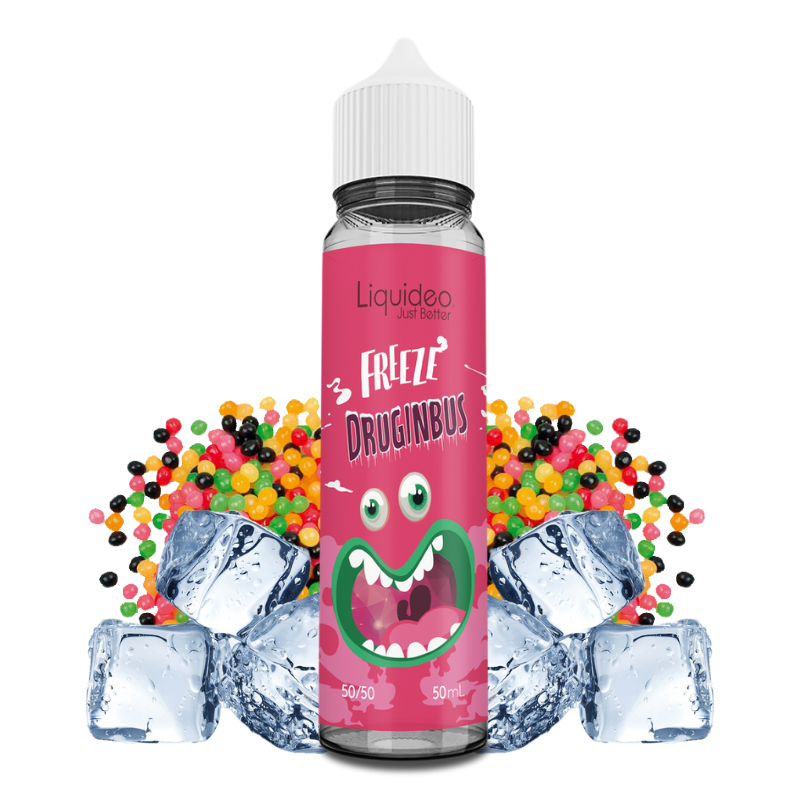 DRUGINBUS 50ML - FREEZE - LIQUIDEO