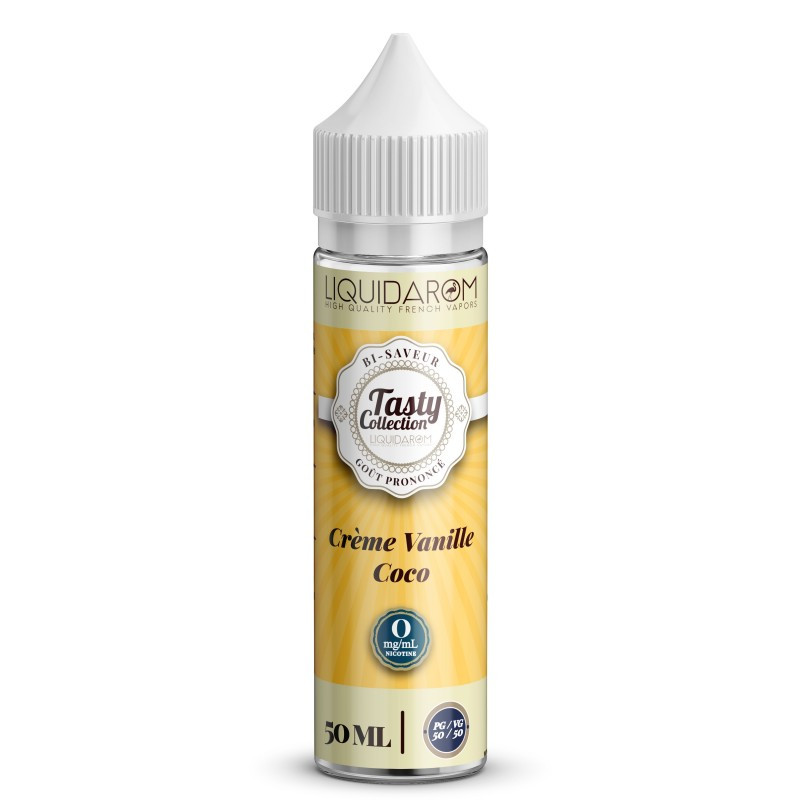 CREME VANILLE COCO 50ML - TASTY COLLECTION - LIQUIDAROM