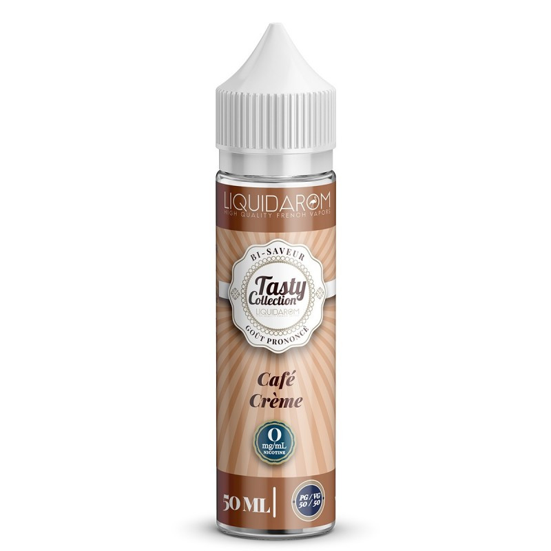 CAFE CREME 50ML - TASTY COLLECTION - LIQUIDAROM
