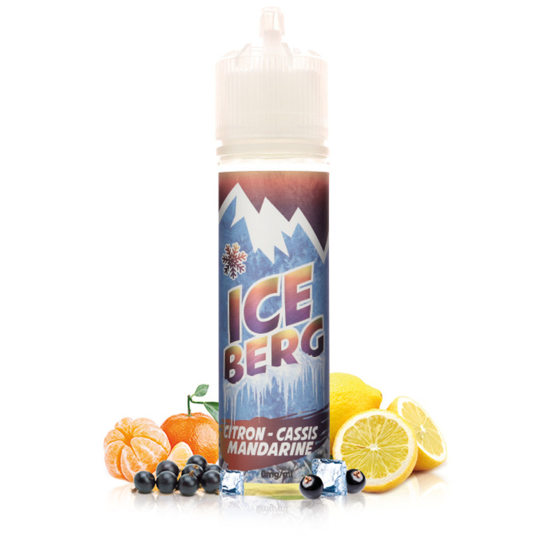 CITRON CASSIS MANDARINE 50 ML - ICEBERG - O'JLAB