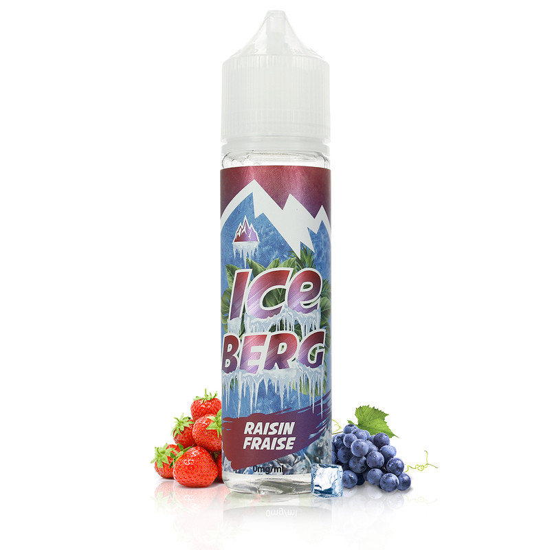 RAISIN FRAISE 50 ML - ICEBERG - O'JLAB