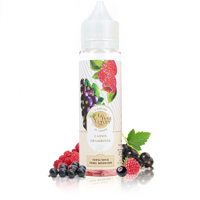 CASSIS FRAMBOISE 50ML - LE PETIT VERGER - SAVOUREA