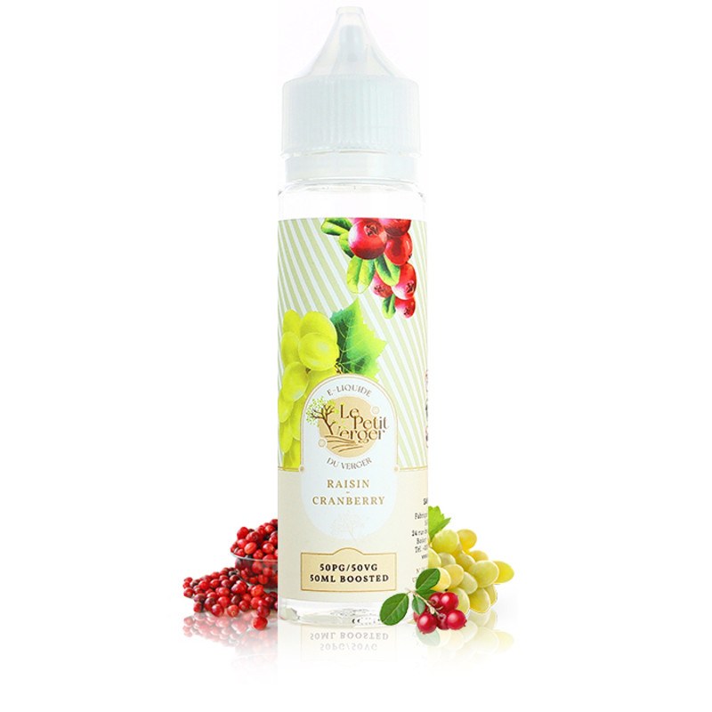 RAISIN CRANBERRY 50ML - LE PETIT VERGER - SAVOUREA