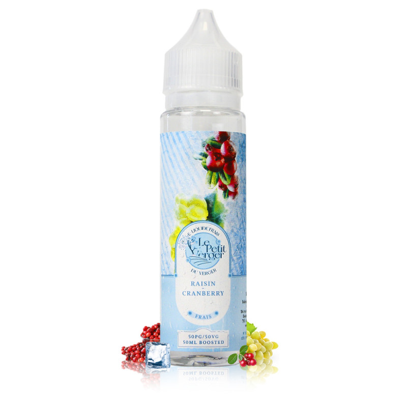 RAISIN CRANBERRY FRAIS 50ML - LE PETIT VERGER - SAVOUREA
