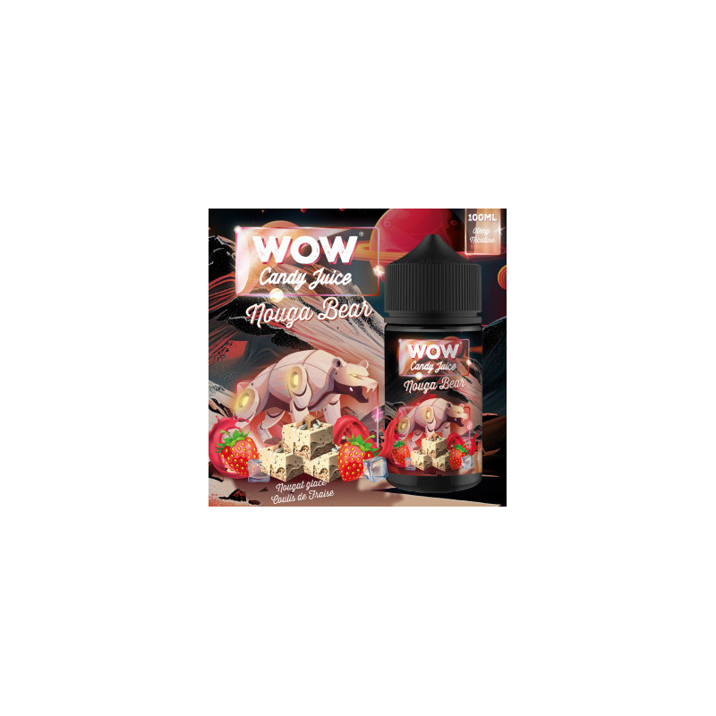 NOUGA BEAR 100ML - WOW CANDY JUICE - MADE IN VAPE
