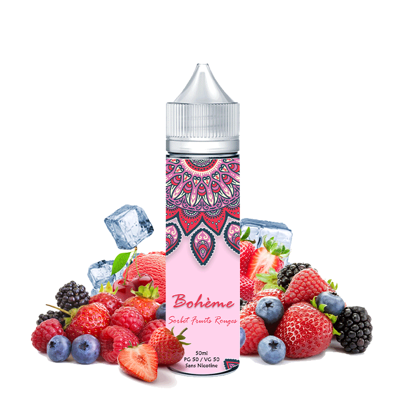SORBET FRUITS ROUGES 50ML - BOHEME