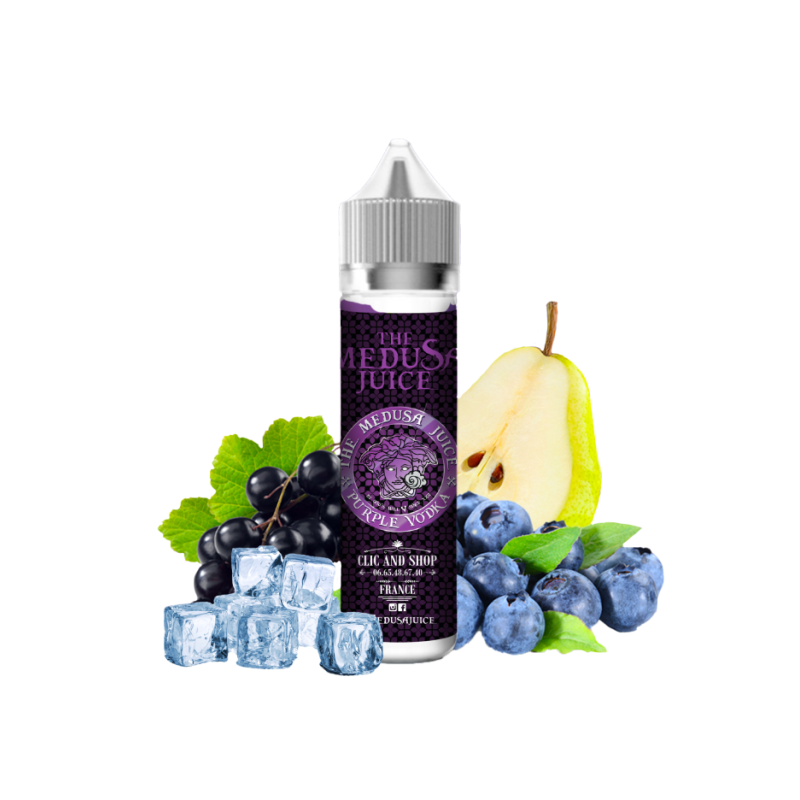 PURPLE VODKA 50ML - THE MEDUSA JUICE - CRAZY LABS