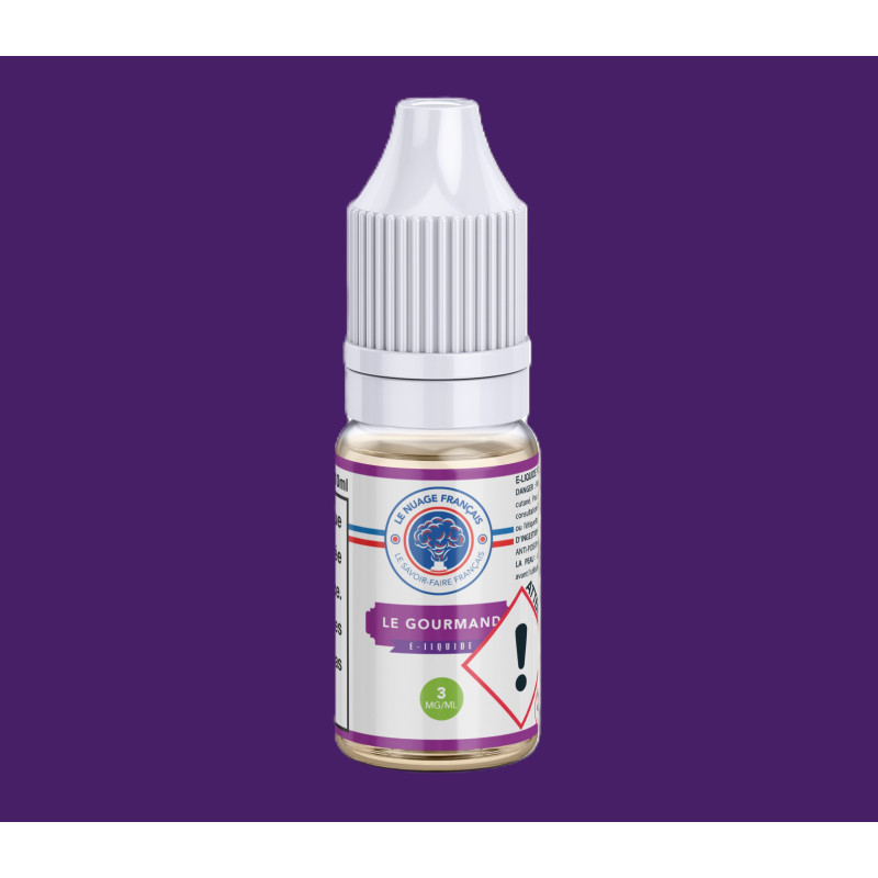 LE GOURMAND 10ML - LE NUAGE FRANCAIS