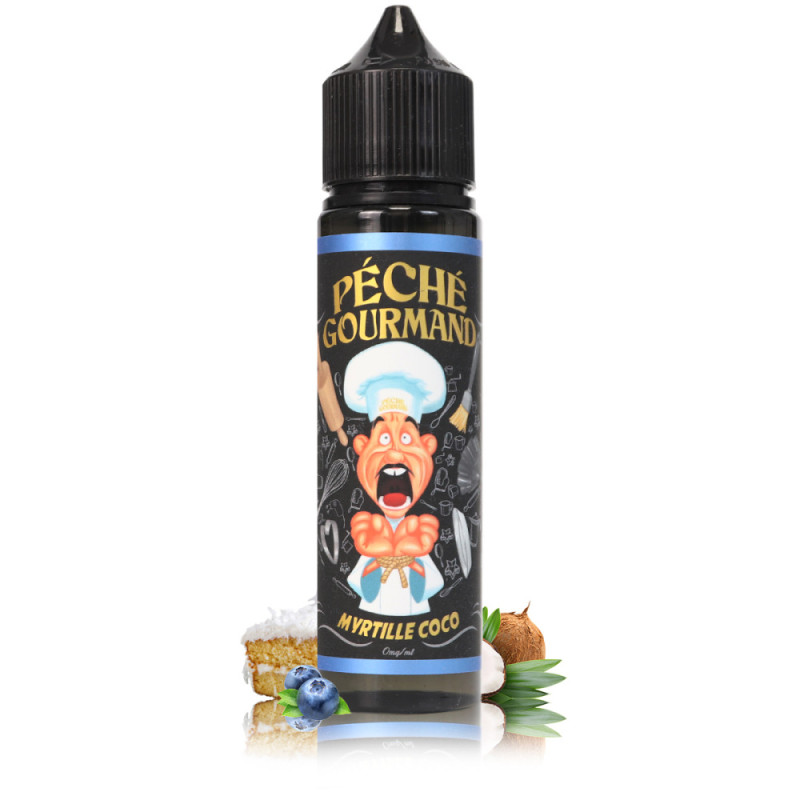 MYRTILLE COCO 50ML - PECHE GOURMAND - O'JLAB