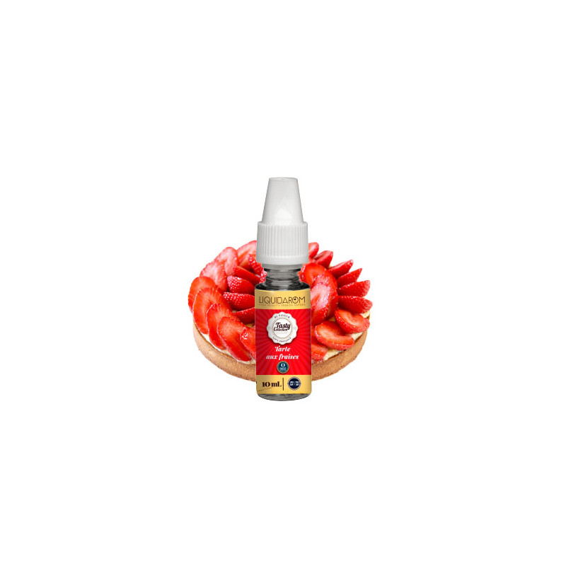TARTE AUX FRAISES 10ML - TASTY COLLECTION - LIQUIDAROM