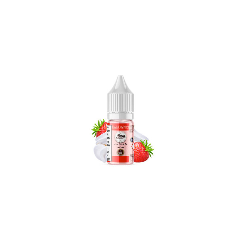 FRAISE A LA CREME 10ML - TASTY COLLECTION  - LIQUIDAROM
