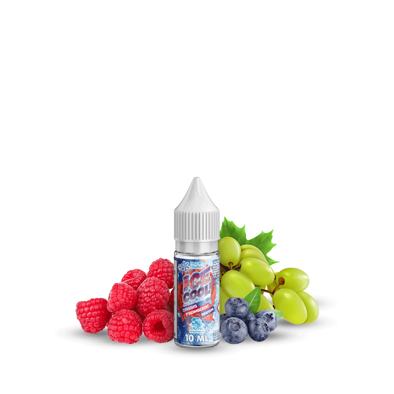 CASSIS FRAMBOISE RAISIN 10 ML - ICE COOL - LIQUIDAROM
