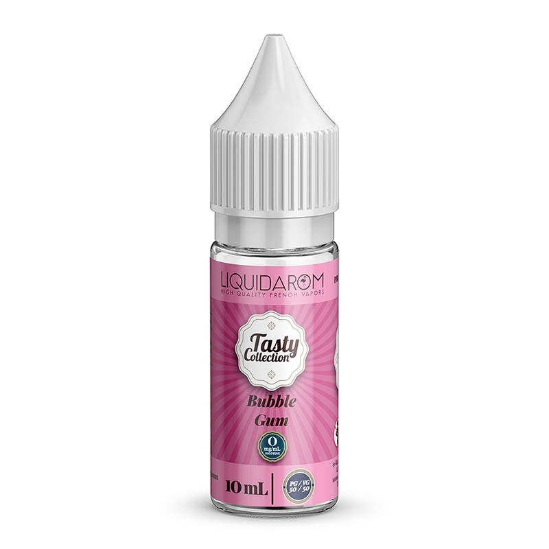 BUBBLE GUM 10ML - TASTY COLLECTION - LIQUIDAROM