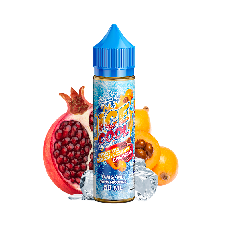 FRUIT DU SOLEIL LEVANT GRENADE 50ML - ICE COOL - LIQUID'AROM