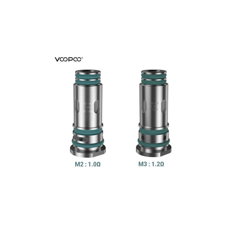 RESISTANCES ITO M2/M3 (5pcs) - VOOPOO