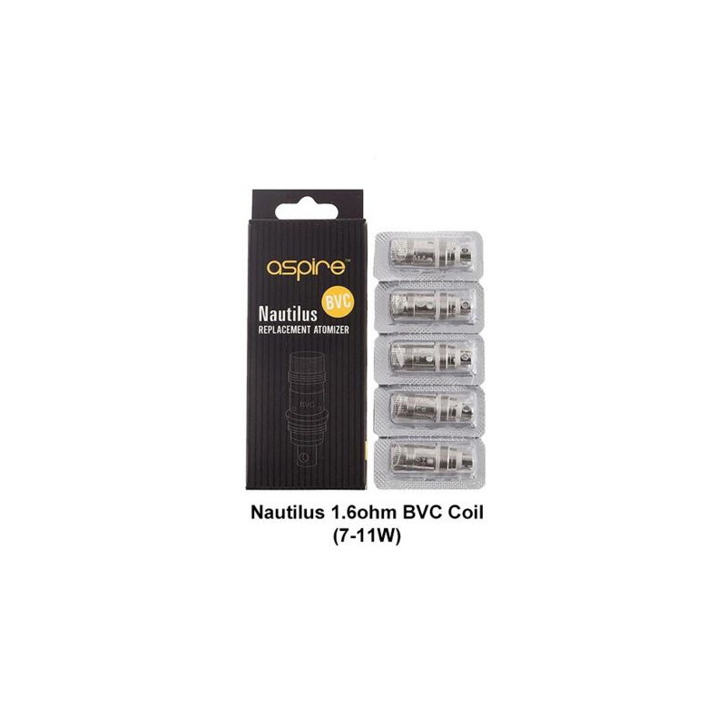 RESISTANCES NAUTILUS BVC (5pcs) - ASPIRE