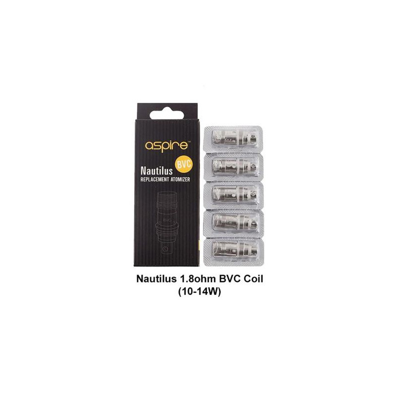 RESISTANCES NAUTILUS BVC (5pcs) - ASPIRE