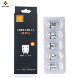 RESISTANCES Supermesh X1/X2 Coil (5pcs) - GEEKVAPE