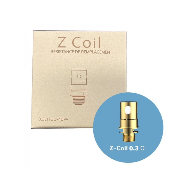 RESISTANCES Z COIL ZENITH 0.3/ 0.5 ohm (5pcs) - INNOKIN