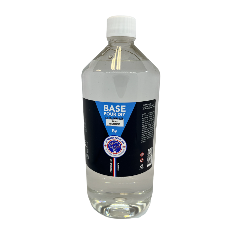 BASE DIY 50PG/50VG 1L - LE NUAGE FRANCAIS