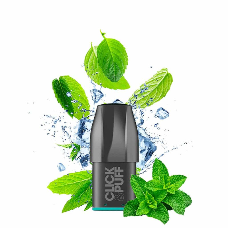 CARTOUCHES CLICK & PUFF 10/20mg - COOL MINT