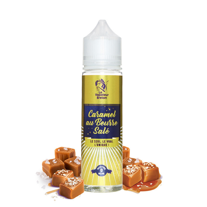CARAMEL AU BEURRE SALE 50ML - LE VAPOTEUR BRETON