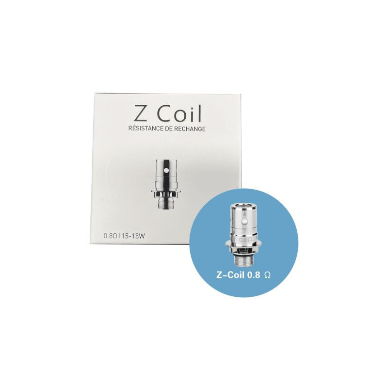 RESISTANCES Z COIL ZENITH 0.8/1.2/1.6 ohm (5pcs) - INNOKIN