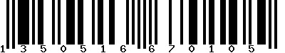 EAN-13 : 1350516670105