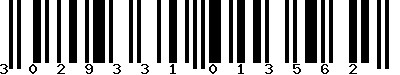 EAN-13 : 3029331013562