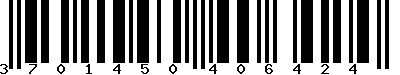 EAN-13 : 3701450406424