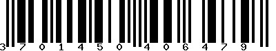 EAN-13 : 3701450406479