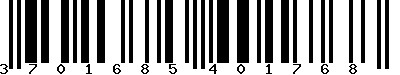 EAN-13 : 3701685401768