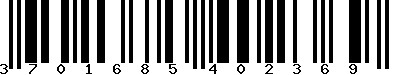 EAN-13 : 3701685402369