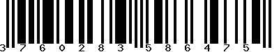 EAN-13 : 3760283586475