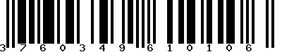 EAN-13 : 3760349610106