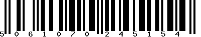 EAN-13 : 5061070245154