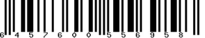 EAN-13 : 6457600556958