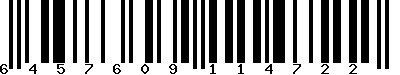 EAN-13 : 6457609114722
